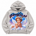 PRESTIGE COLLECTION AG ANGEL HOODIE BLUE MEN - CREAM/BLUE