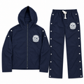 SAINT VANITY NYLON HOODED TRACK SET (MIDNIGHT BLUE)