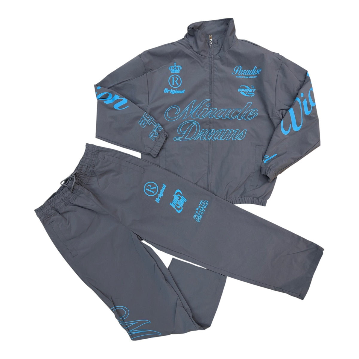 REBEL MINDS "MIRACLE DREAMS" WINDBREAKER TRACK SUIT